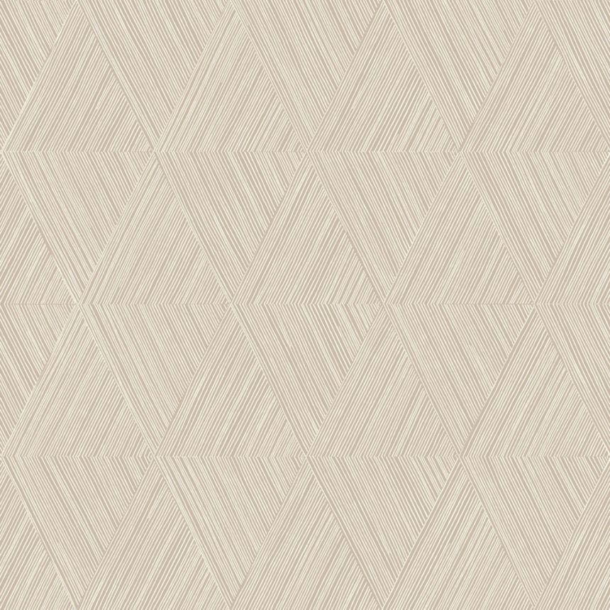 Tapete, beige, grafisches Muster, 347839, 3D Reflections, Origin