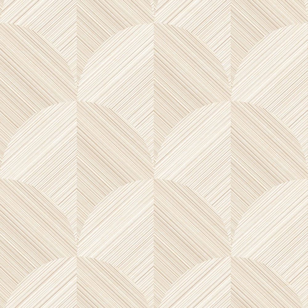 Tapete, beige, grafisches Muster, 347935, 3D Reflections, Origin