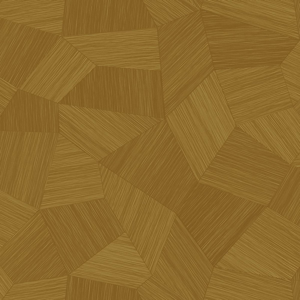 Tapete, goldfarben, grafisches Muster, 347953, 3D Reflections, Origin