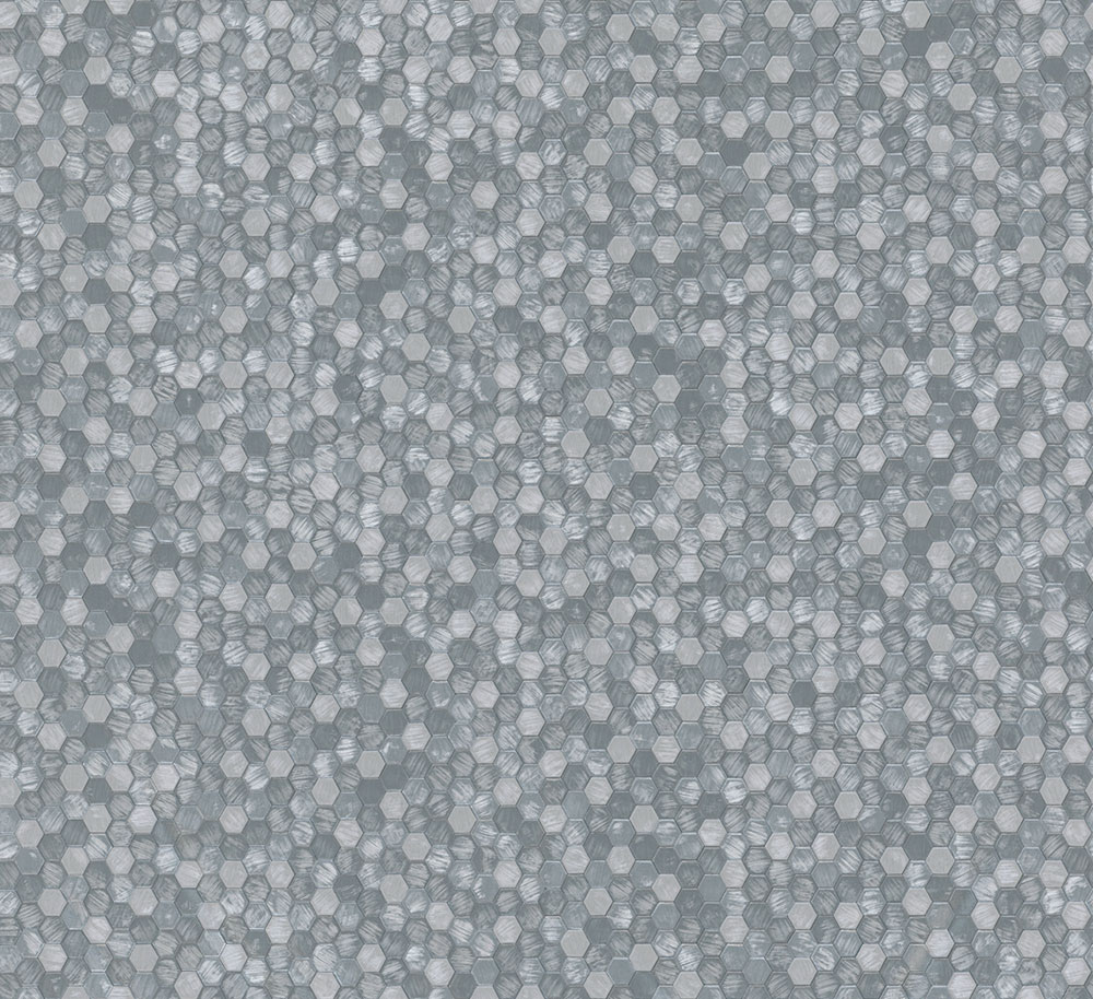 Tapete, Silber, Hexagone, 35814, Papis Loveday Fashion Icon, Marburg