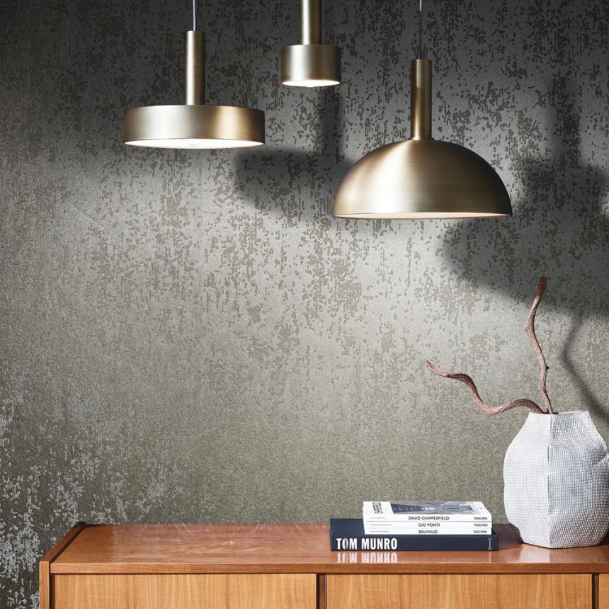 Tapete, Grau, Perlen, 34938, Eclectic, Grains & Plains, Marburg