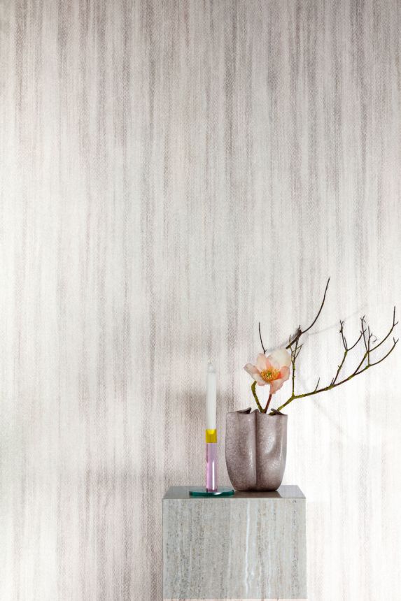 Tapete, grau, Stoffoptik, 205106, Vavex 2027