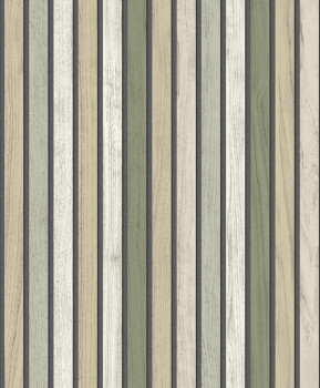 Tapete, Paneele, Lamellen, Holzoptik, B31204, Vavex 2027