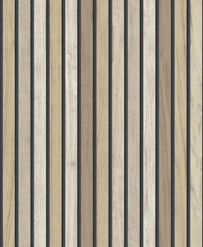 Tapete, Paneele, Lamellen, Holzoptik, B31208, Vavex 2027