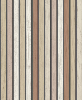Tapete, Paneele, Lamellen, Holzoptik, B31210, Vavex 2027