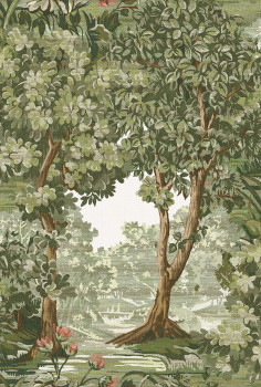 Tapete, grün, Bäume, 127900, Arboretum, Graham Brown Premium