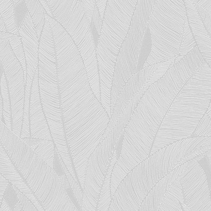 Luxustapete, Grau-Beige, Blätter, Z16711, Murella 100, Zambaiti Parati