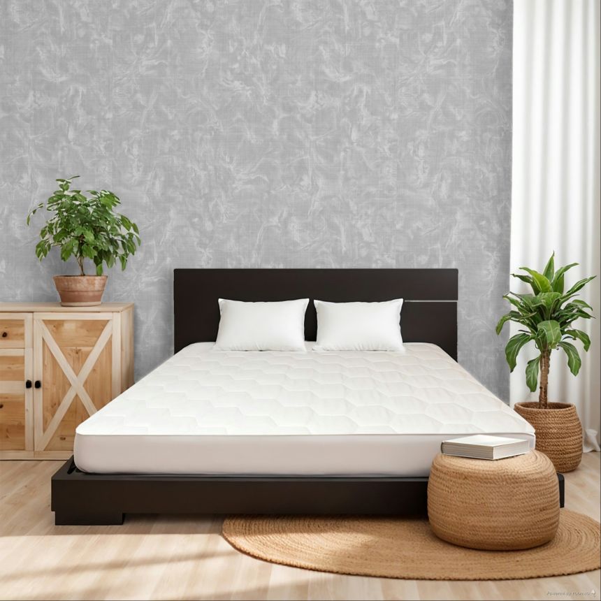 Luxustapete, Grau-Beige, Struktur, Z16712, Murella 100, Zambaiti Parati