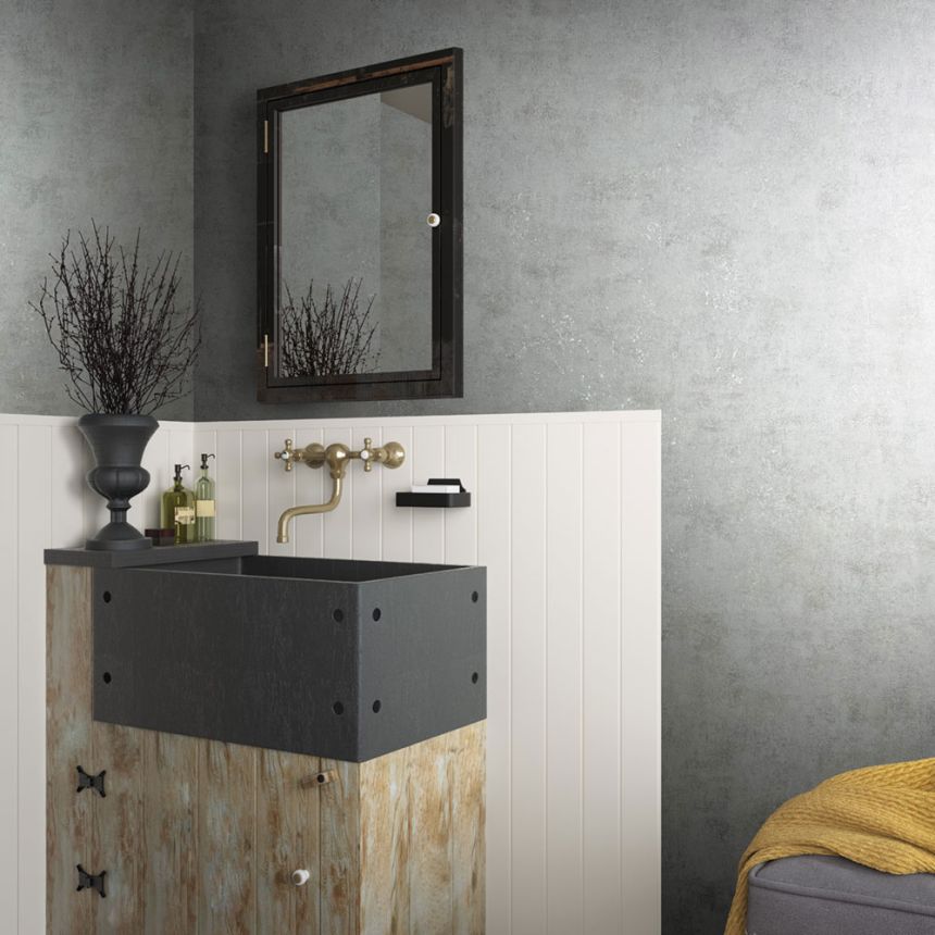 Tapete, Creme, Beton, Stuck, 34633, Terra, Marburg