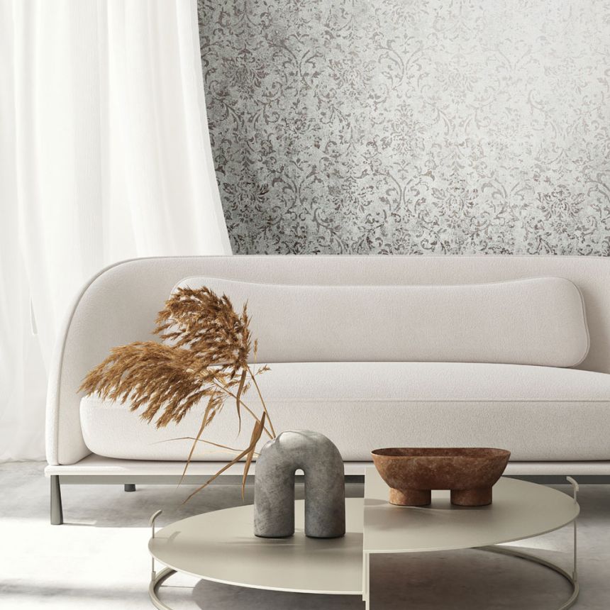 Tapete, Creme-Beige, Steinoptik, 34646, Terra, Marburg