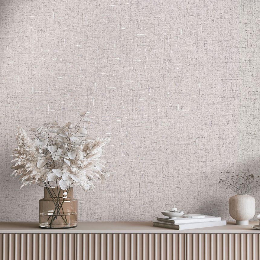 Tapete, beige, Stoffoptik, 35113, City Romance, Marburg