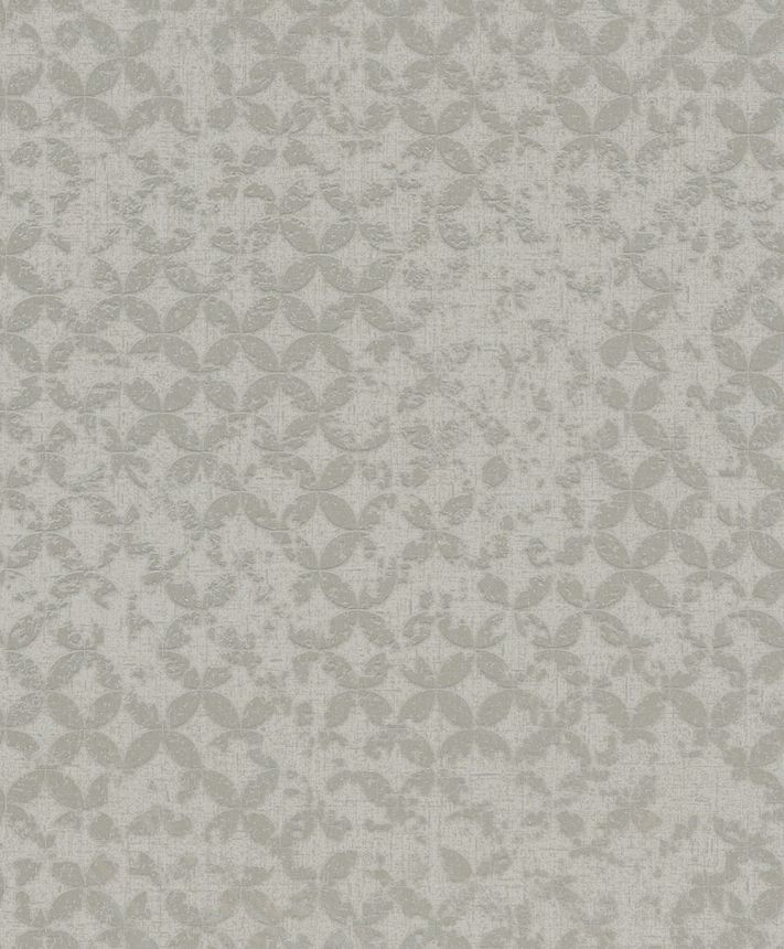 Tapete, grau-silber, geometrisches Vintage-Muster, 35118, City Romance, Marburg