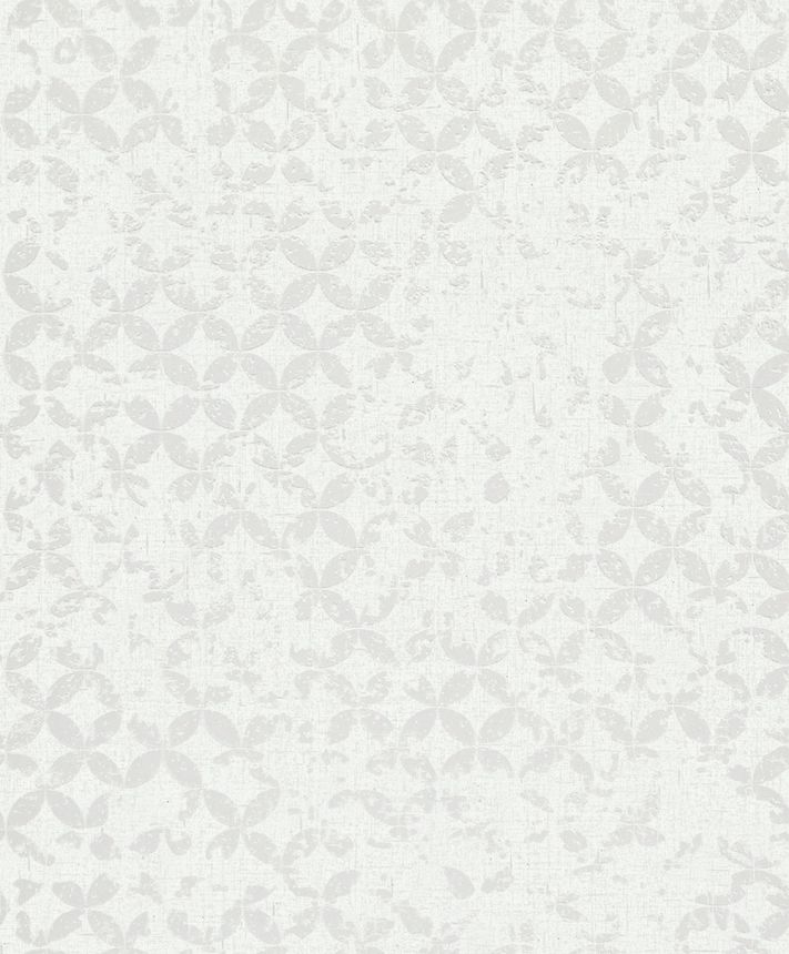 Tapete, weiß-creme, geometrisches Vintage-Muster, 35121, City Romance, Marburg