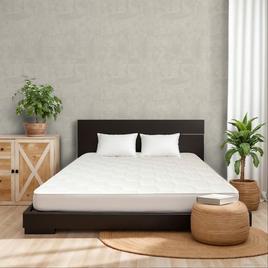 Tapete, Grau-Beige, Grafisches Muster, 34602, Terra, Marburg