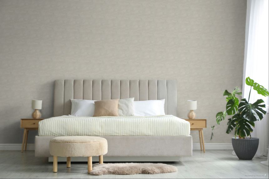Tapete, Grau-Beige, Beton, Stuck, 34634, Terra, Marburg
