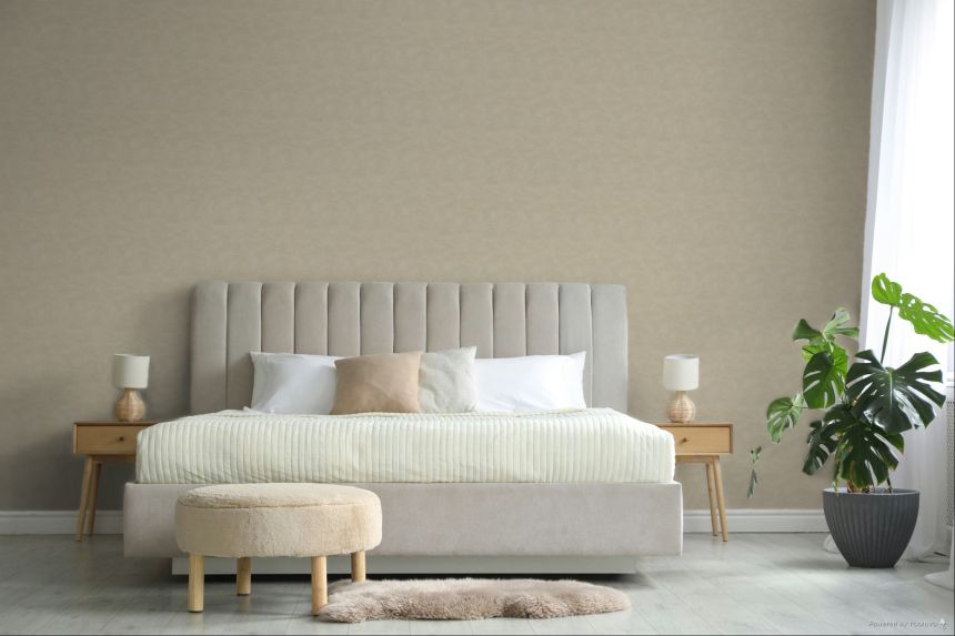 Tapete, Braun-Beige, Beton, Stuck, 34637, Terra, Marburg