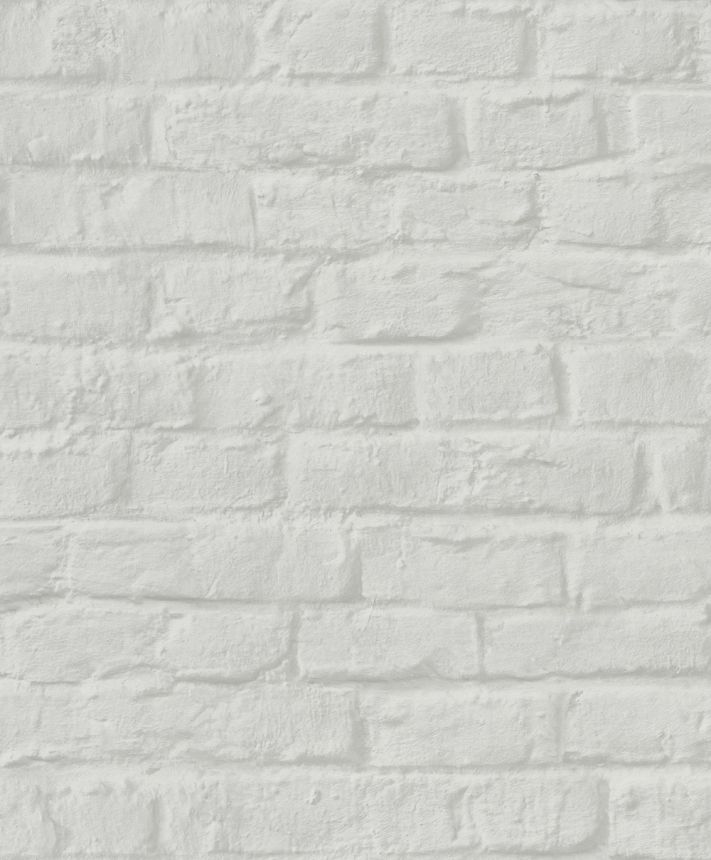 Tapete, Grau, Ziegel, Ziegelwand, 34166, Loft Superior, Marburg
