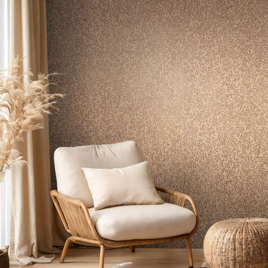 Tapete, braun-bronze, Ornamente, 35533, Ritus, Marburg