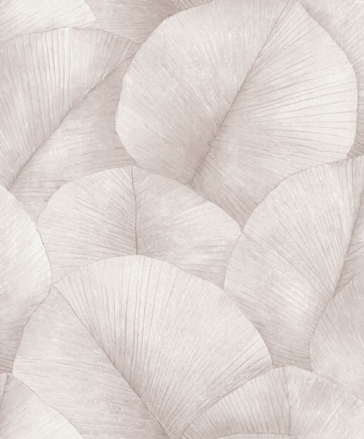 Tapete, braun-beige, Blätter, 34511, Kumano, Marburg