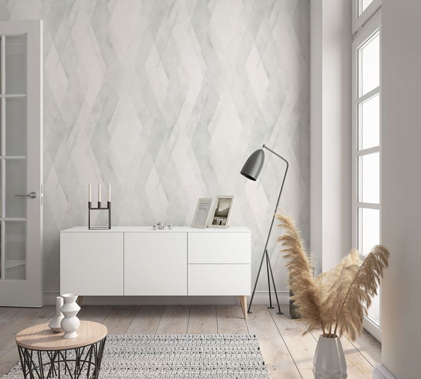 Geometrische Tapete, Grau, 32452, Shades, Marburg