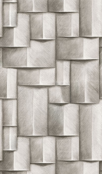 Grafische Bildtapete, schwarz-weiß, 3D-Effekt, 35390, Timber, Marburg