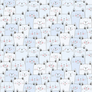 Kindertapete Katzen, 134-3, Sambori, ICH Wallcoverings