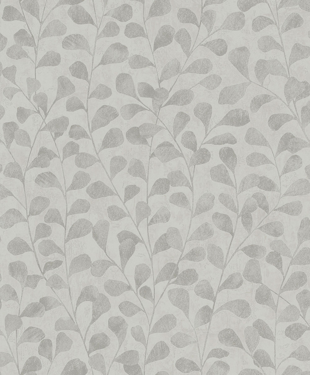 Tapete, Grau-Beige, Zweige, Blätter, 82502, Naomi, Novamur