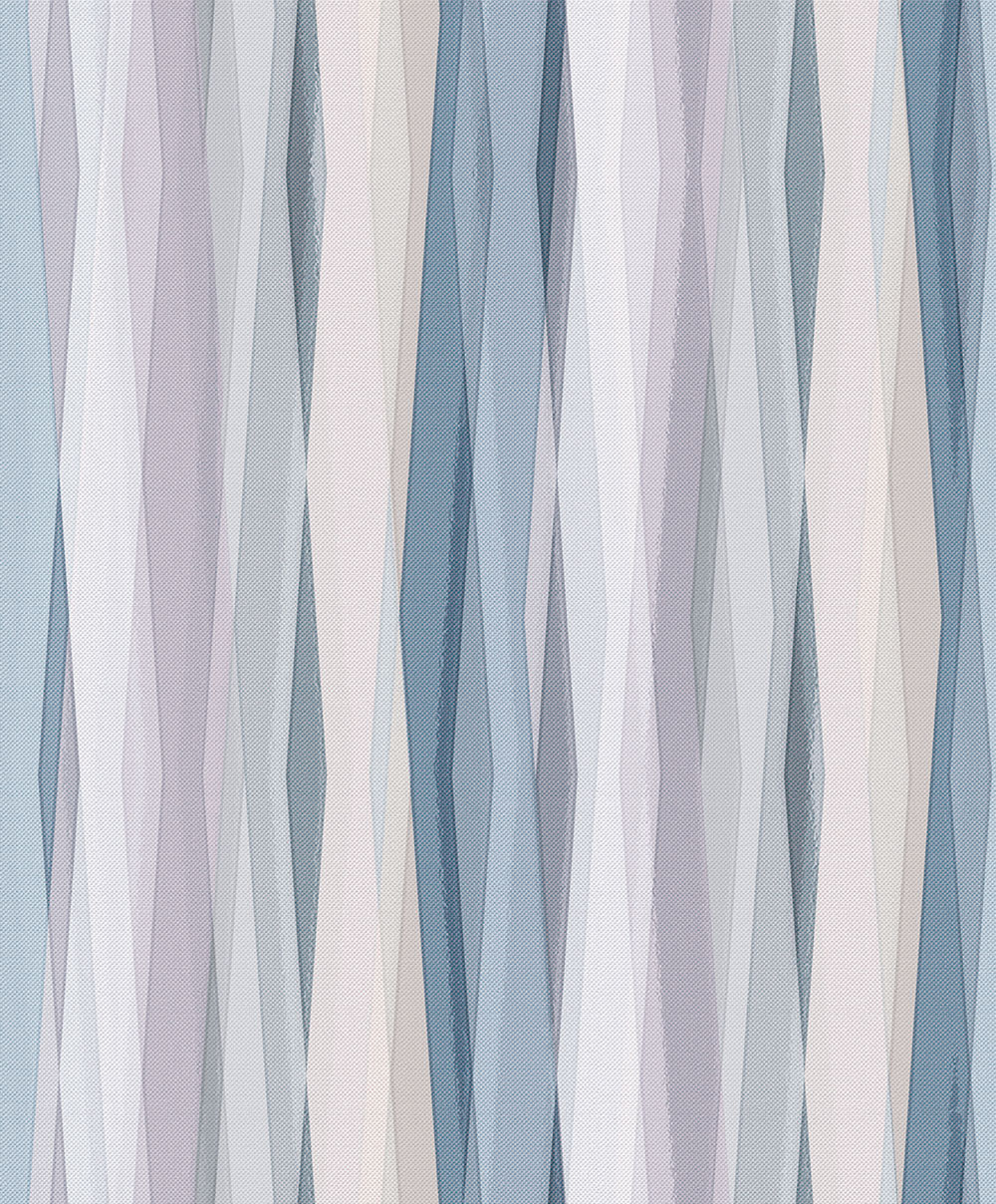 Tapete, Grau-Blau, Grafisches Muster, 89009, Naomi, Novamur