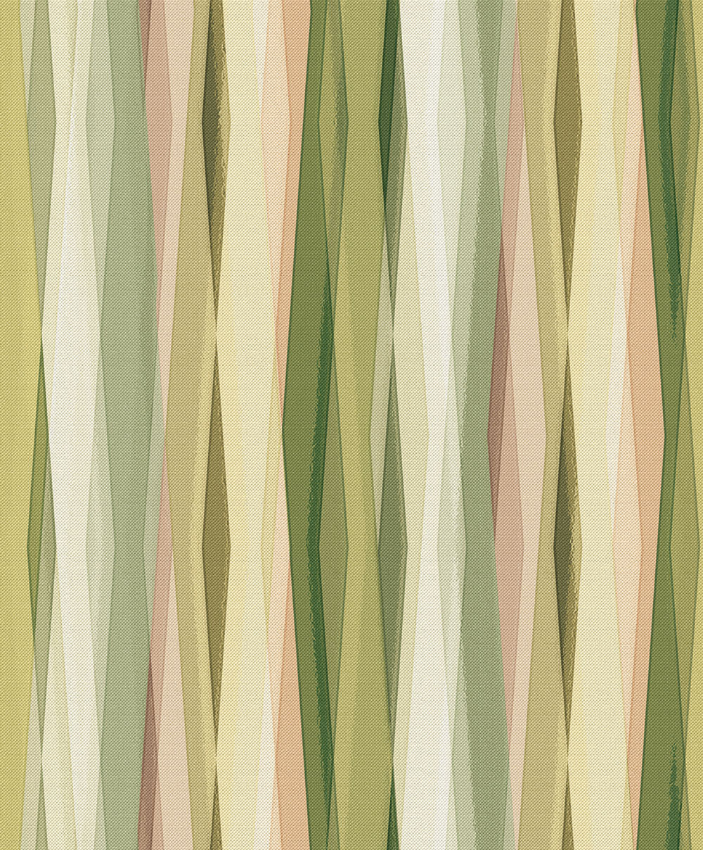 Tapete, Grün-Beige, Grafisches Muster, 89010, Naomi, Novamur