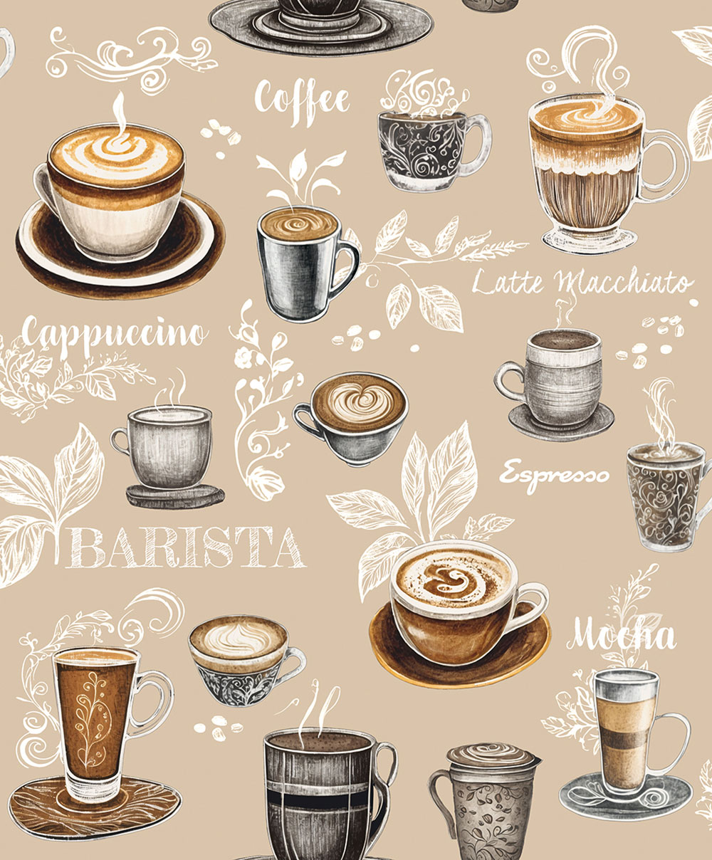 Tapete, Beige, Kaffee, 89044, Naomi, Novamur