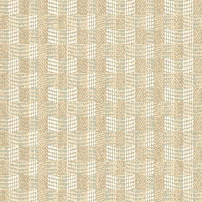 Tapete, Grün-Beige, Textiloptik, Z70705, Marrakech, Zambaiti Parati