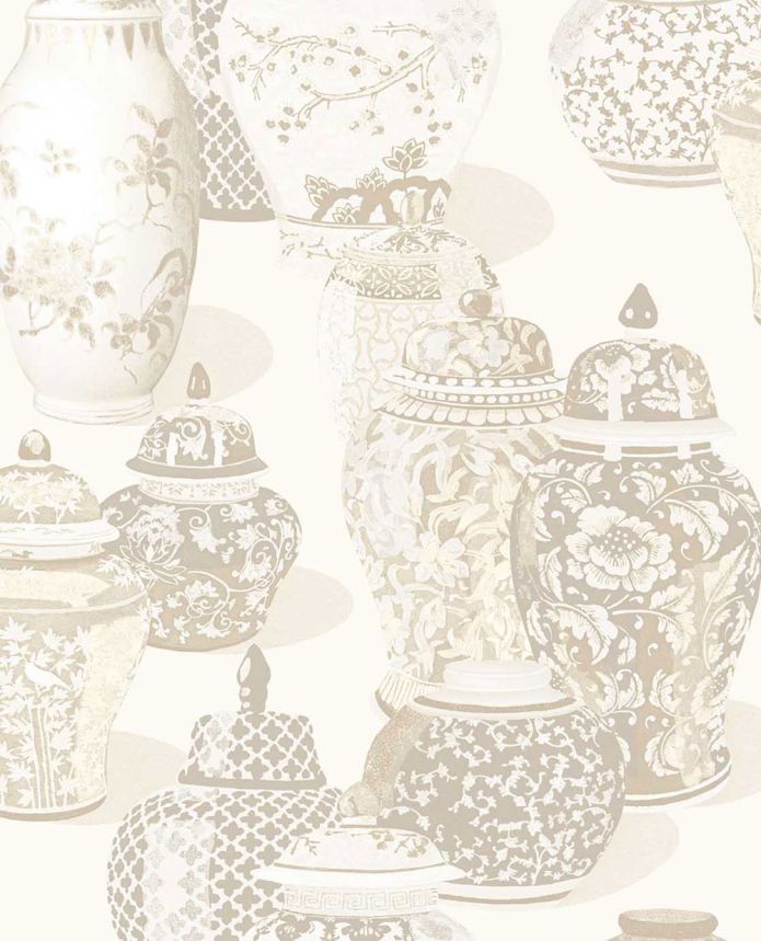 Tapete, 351211, Creme, Gefäße, Magnifique, Eijffinger