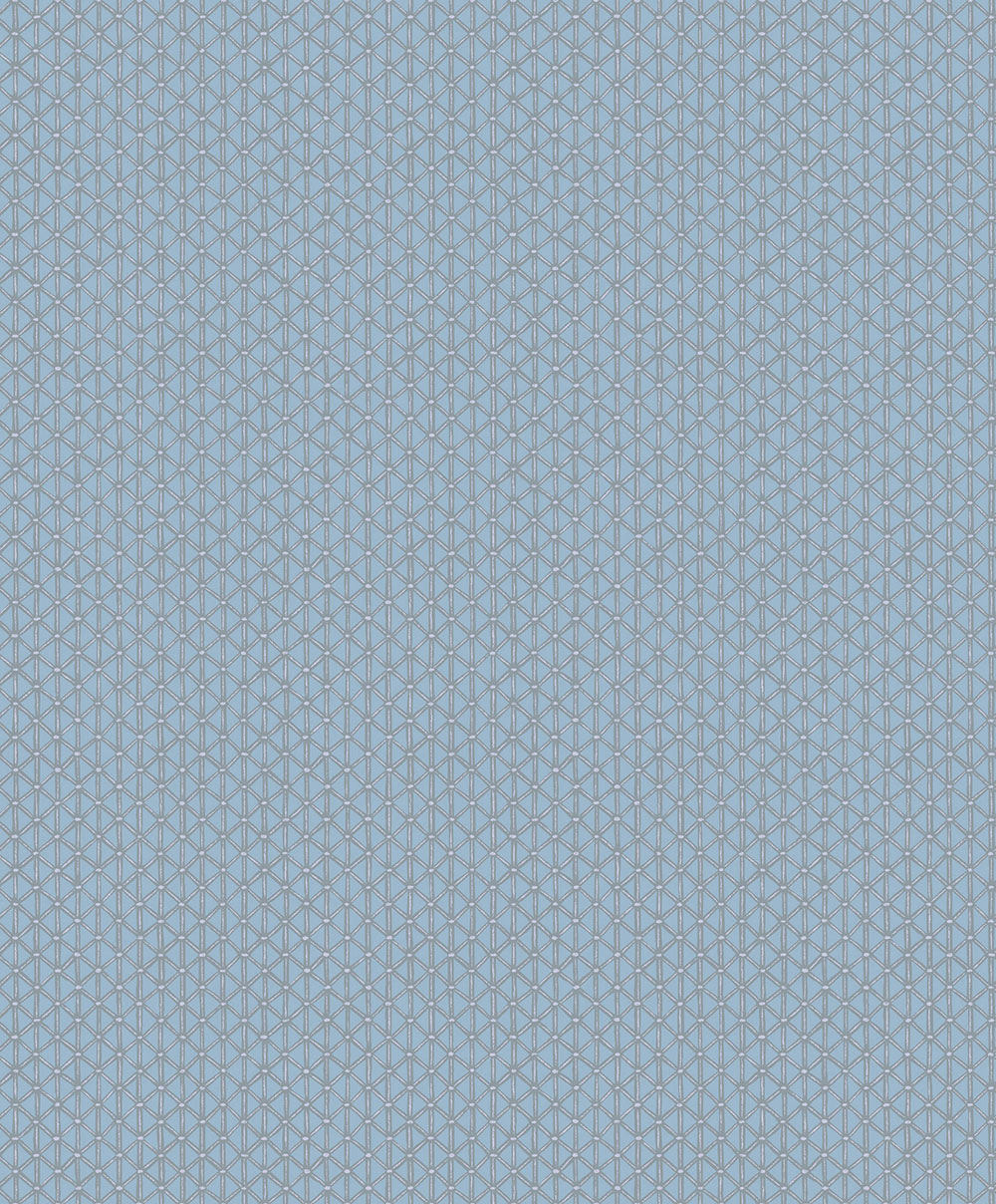 Geometrische Tapete, Blau, 351222, Magnifique, Eijffinger