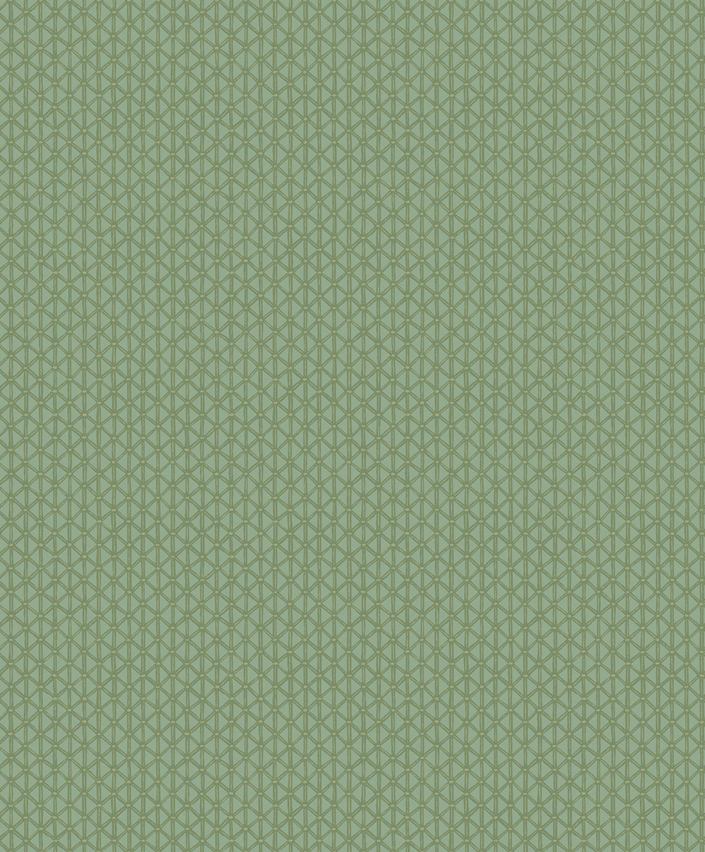 Geometrische Tapete, Grün, 351223, Magnifique, Eijffinger