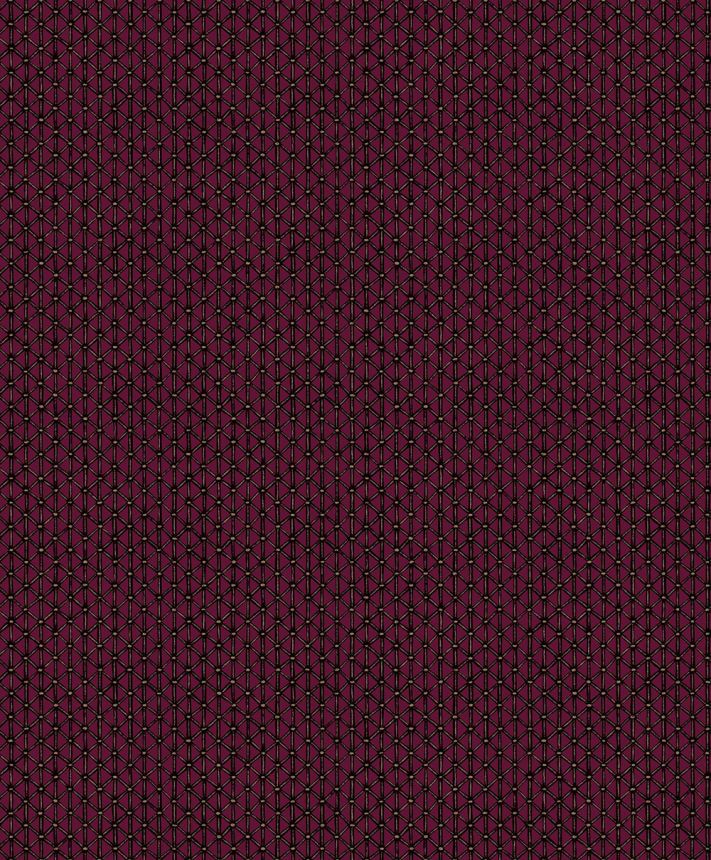 Geometrische Tapete, Bordeaux, 351226, Magnifique, Eijffinger