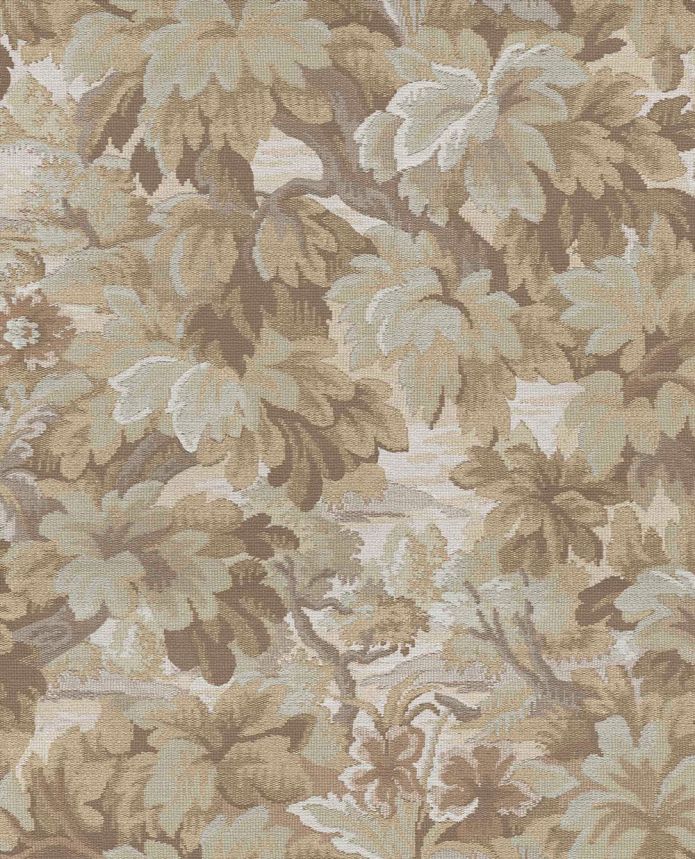 Tapete, Braun-Beige, Blätter, Bäume, 351240, Magnifique, Eijffinger