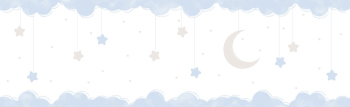 Selbstklebende Kinderbordüre 241-1, Lullaby, ICH Wallcoverings