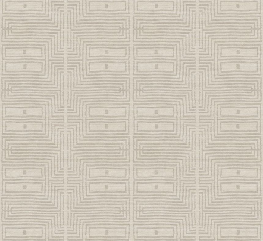 Tapete, Stoffoptik, Muster, beige, RIC304, Serica, Masureel