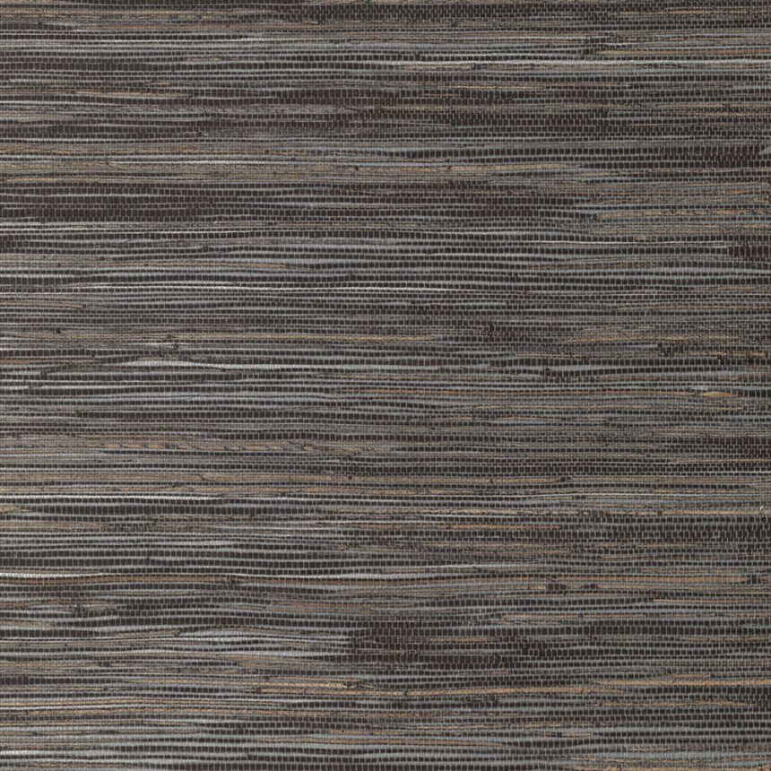 Naturmatte auf Vliesträger, schwarz, braun, RIC401, Serica, Masureel