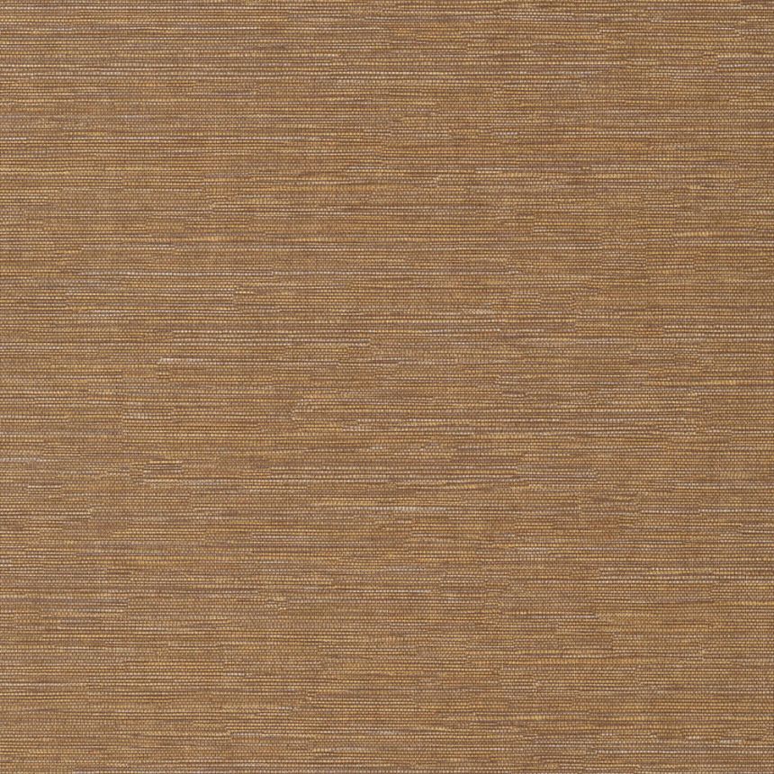 Feine Naturmatte auf Vliesträger, gelb, braun, HPCSIS0008, Serica, Masureel