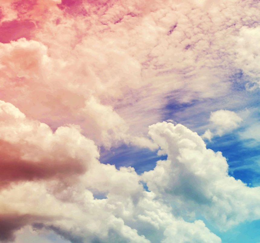 Fototapete Wolken, Vlies Tapete Wandbilder Ombre Cloud, 111395, 300 x 280 cm, Kids@Home 6, Graham & Brown