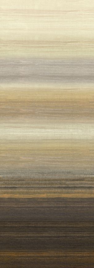Fototapete, Stoffoptik, braun, beige, Streifen, DGRIC203-300, Serica, Masureel