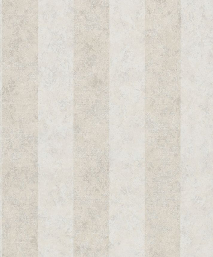 Vliestapete, beige-cremefarben, Streifen, Vintage, 34820, Up To Date, Marburg
