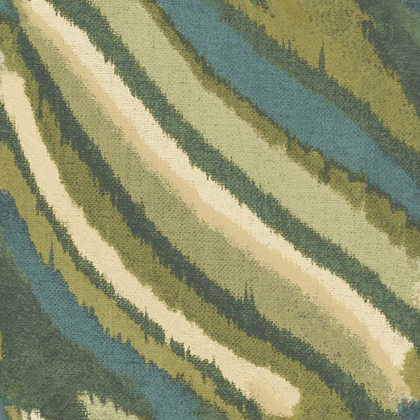 Tapete, grün, Stoffoptik, 2027, Rio, Parato by Cristiana Masi