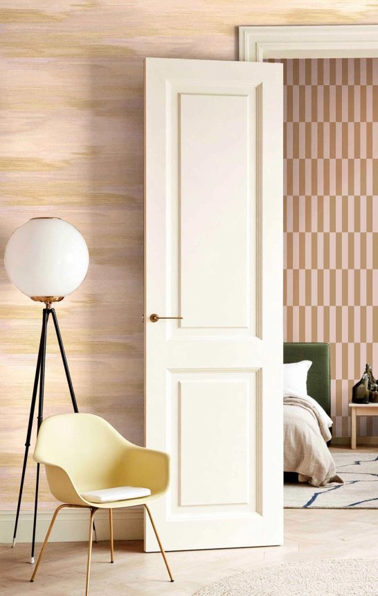 Tapete, Aquarellmuster, grau-braun-beige, 2081, Rio, Parato by Cristiana Masi