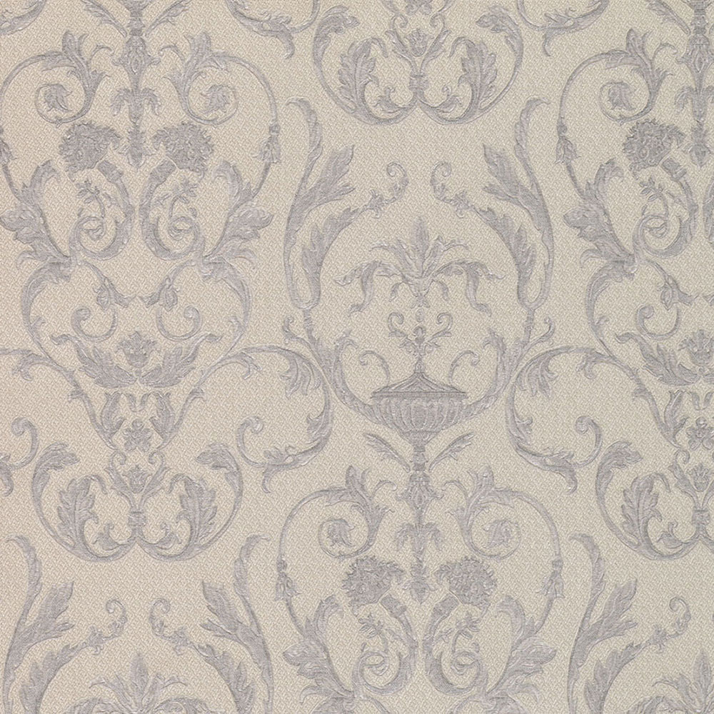 Luxury vinyl wallpaper 95507, Baroque pattern, Ornamenta, Limonta