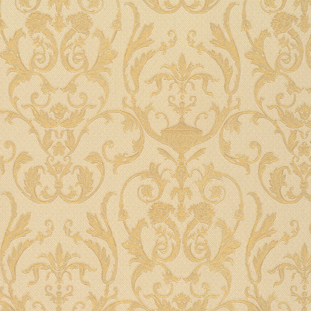Luxury vinyl wallpaper 95504, Baroque pattern, Ornamenta, Limonta