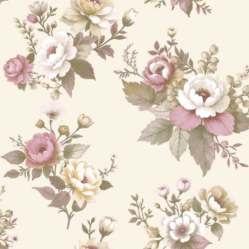 Tapete, beige, Blumen, 8330, Blooming Garden 2, Parato by Cristiana Masi