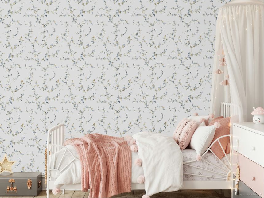 Tapete, blau, Blumen, 8336, Blooming Garden 2, Parato by Cristiana Masi