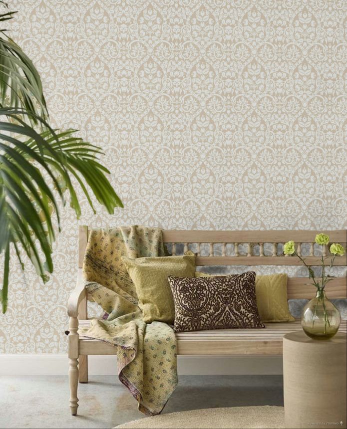 Tapete, beige, Ornamente, 8346, Blooming Garden 2, Parato by Cristiana Masi